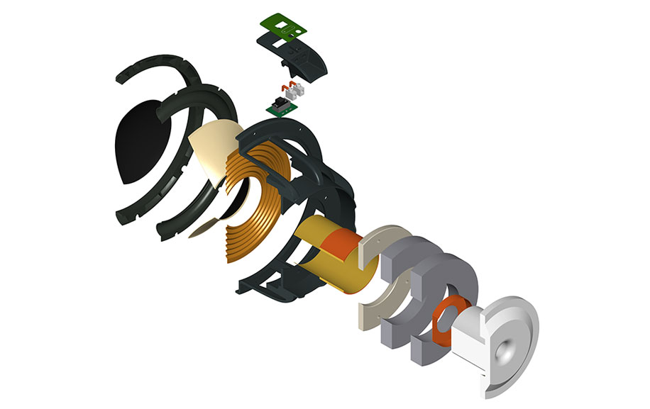 GB10D4 Exploded Cross-Section View