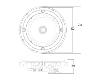 CS602T Dimensions Drawing